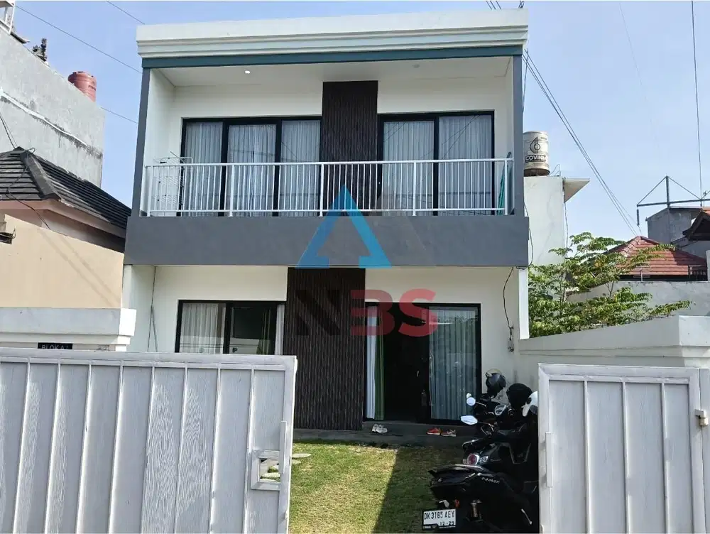 DIJUAL VILLA LANTAI 2 FULL FURNITUR JL DANAU TEMPE SANUR DENPASAR