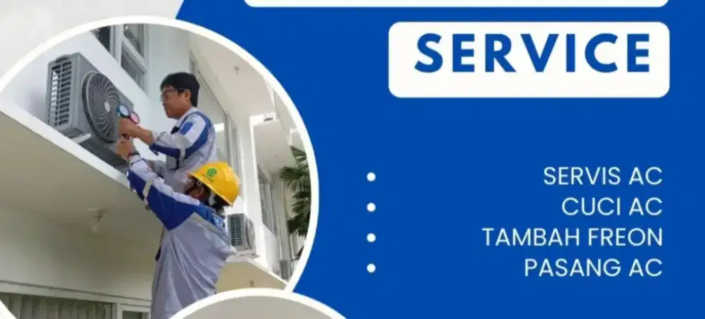 Cuci dan servis ac