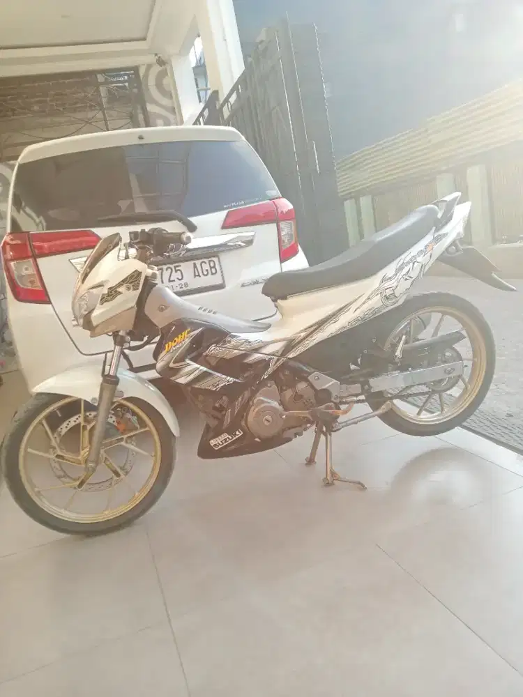 Suzuki Satria Fu plat bandung