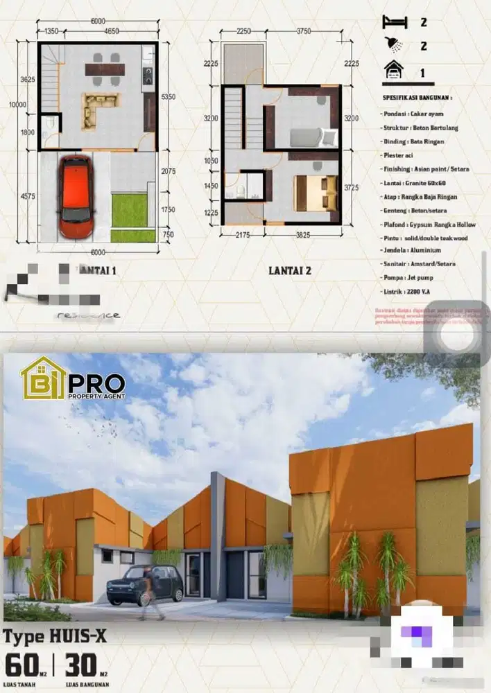 Rumah baru murah cimanggis harga 300 jutaan