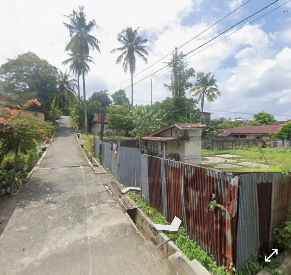 Tanah Daerah jl Hangjebat tengah kota Pekanbaru