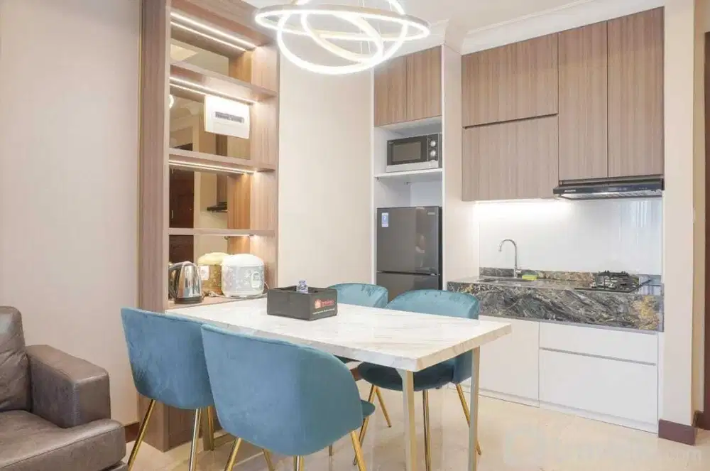 Apartemen Permata Hijau Suites, 2bedroom, Full Furnished, Unit Bagus.