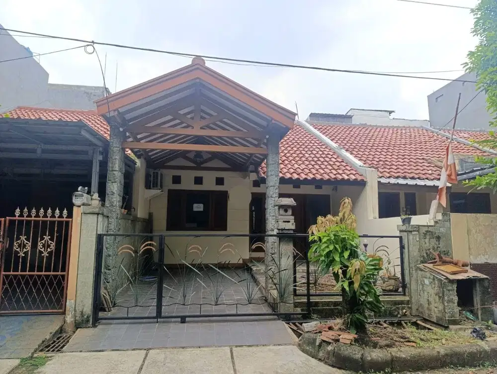 MURAH Rumah Luas 102 Siap Huni Komplek Pondok Kelapa Duren Sawit