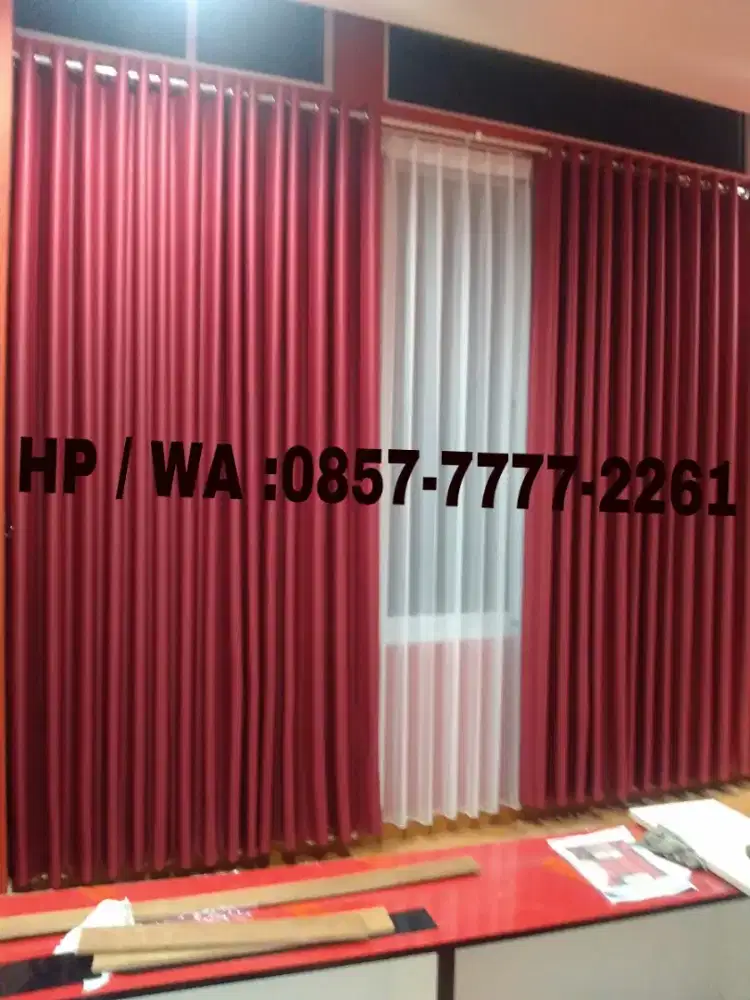 Gorden gordyn balckout import & lokal /wallpaper 3d dll