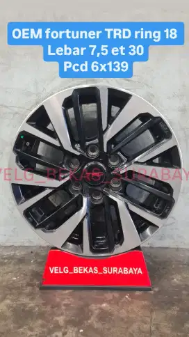 VELG Oem FORTUNER TRD R18