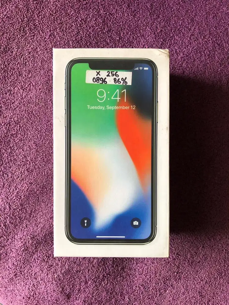 Jual iPhone X 256GB inter (BU)