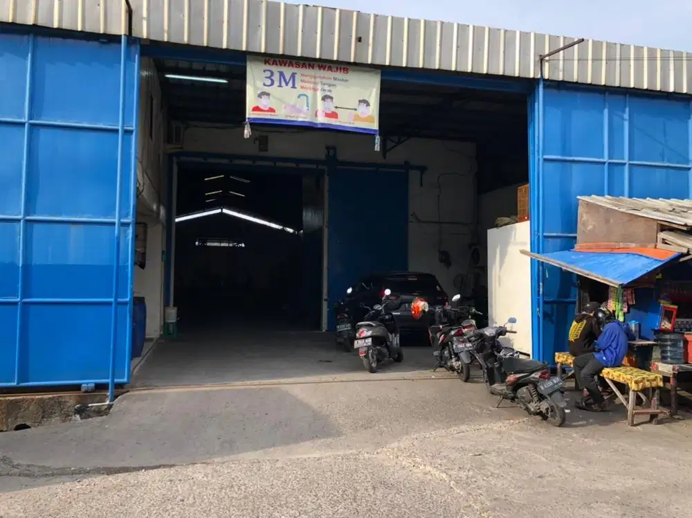 Gudang Kapuk, siap pakai, tanah ngantong,