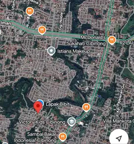 SEBIDANG TANAH DI SUKAHATI CIBINONG