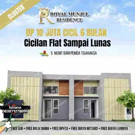 Rumah subsidi dekat Bitung 10 menit ke Pemda Tigaraksa Lokasi Pinggir Jalan Munjul