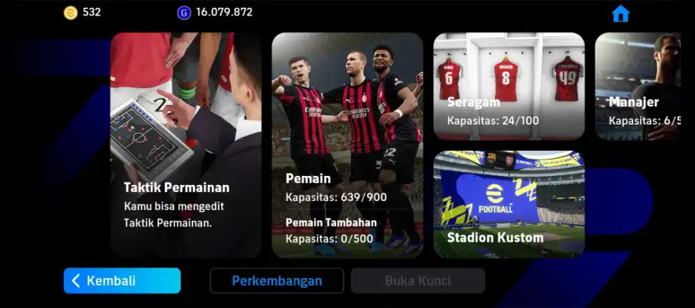 Jual akun efootball pribadi