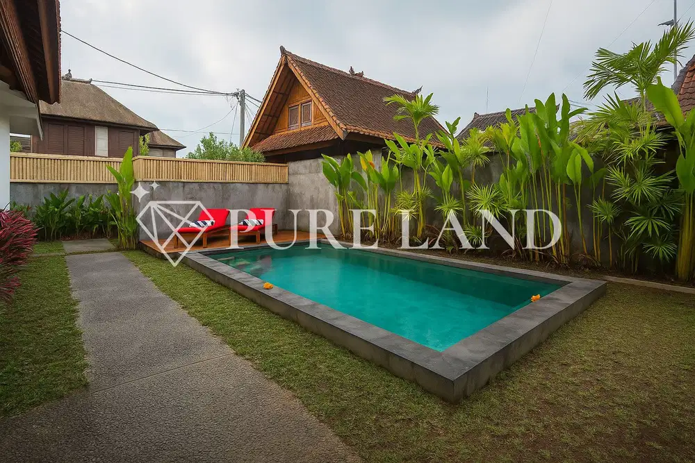 2BR Minimalist Tranquil Villa in Ubud