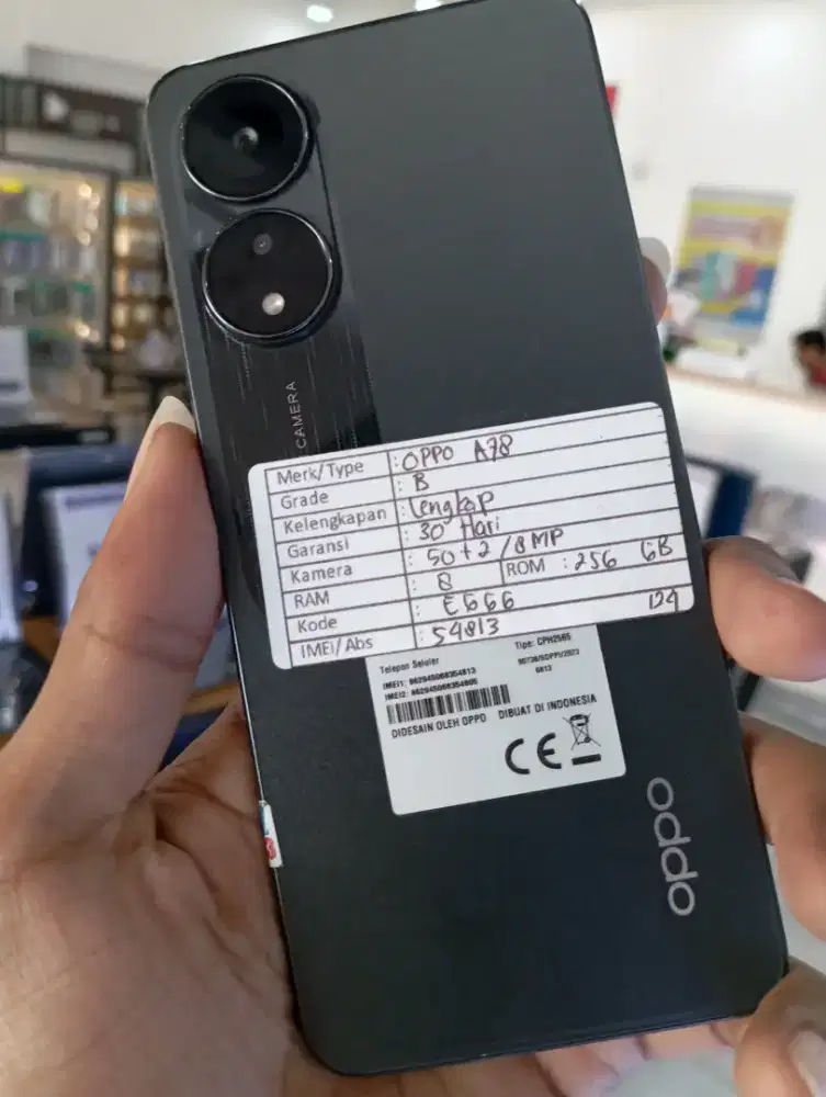 Oppo A78 Second