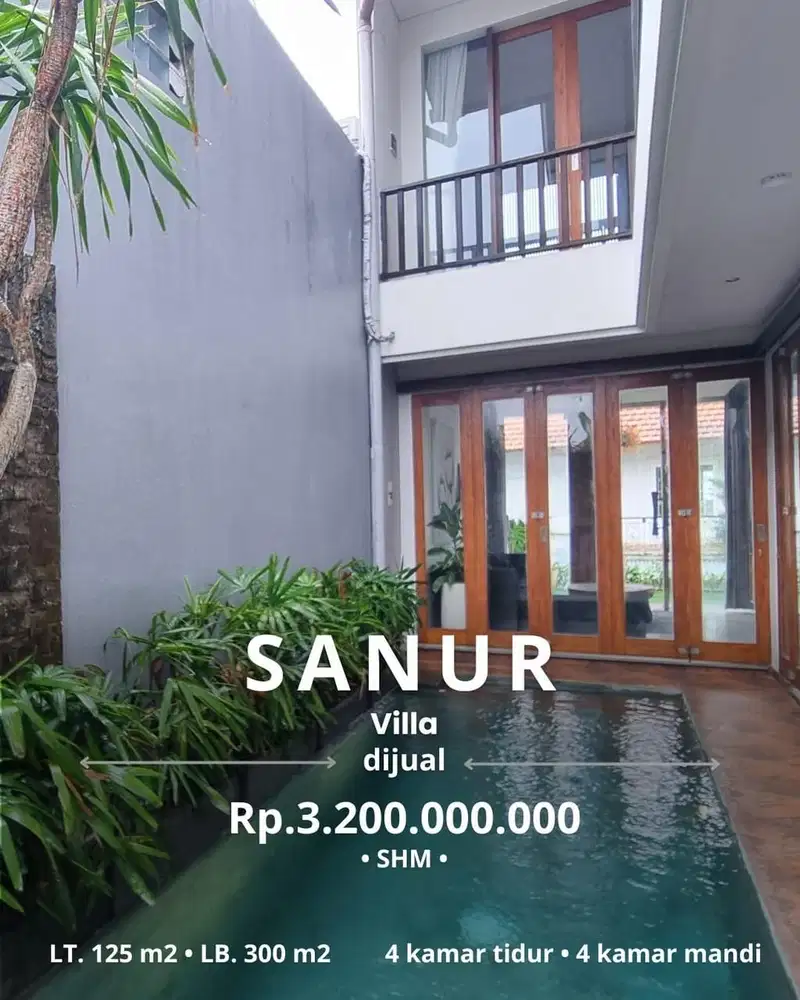 Villa View Sawah Sedap Malam Sanur Denpasar