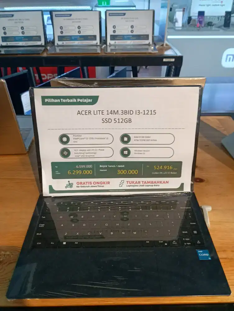 Laptop Acer Lite 14M.3BID New