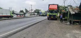 Dijual Tanah Komersial di Pinggir Jalan raya Pantura Pemalang Jateng