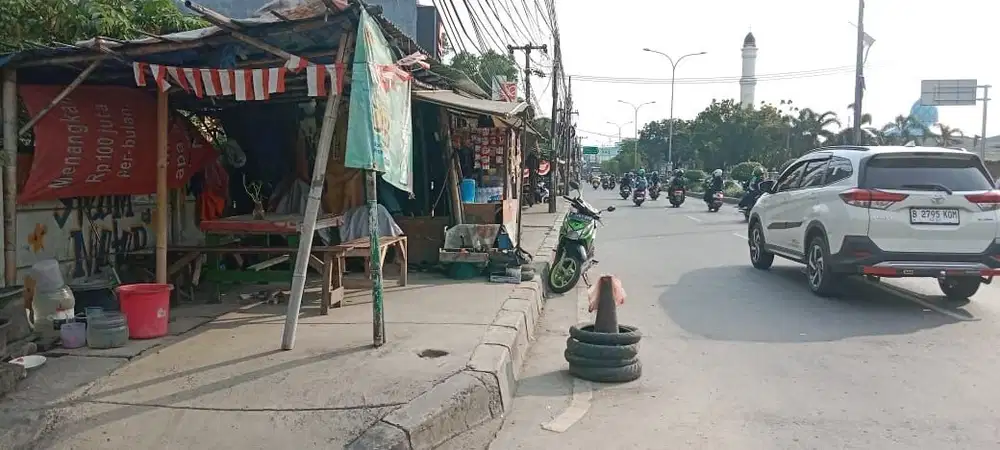Dijual Tanah Dilinggir Jalan Raya Cikarang Utara