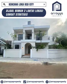 DIJUAL RUMAH MEWAH HOOK DI KENCANA LOKA BSD 'HRB188'