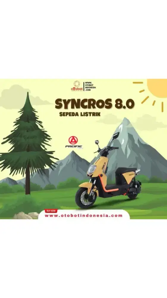 Sepeda listrik syncros 8.0