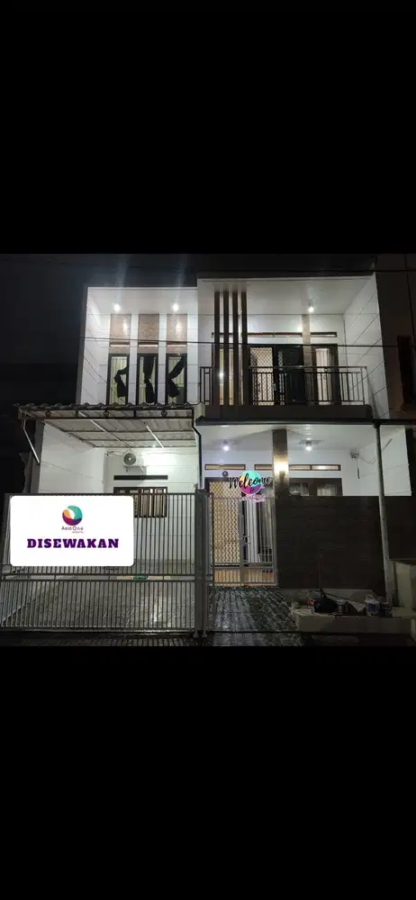 Rumah Cluster Sewa 4BR di Prima Harapan Bekasi