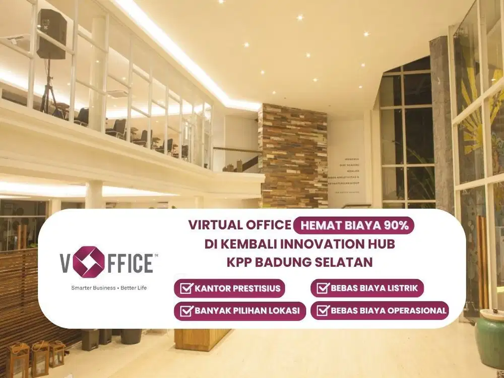 vOffice Virtual Office di Kembali Innovation Hub Kawasan Seminyak, Bali
