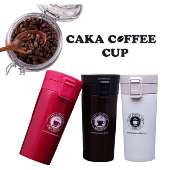 TERMOS PORTABLE  VACUUM TUMBLER GELAS MUG COFFEE PANAS/DINGIN
