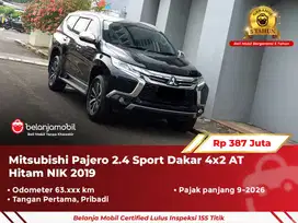 [ GARANSI 5TH ] Mitsubishi Pajero 2.4 Sport Dakar AT Hitam 2019/2020