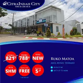 Booking 5 juta punya ruko Hanya 3 Unit Siap Pakai