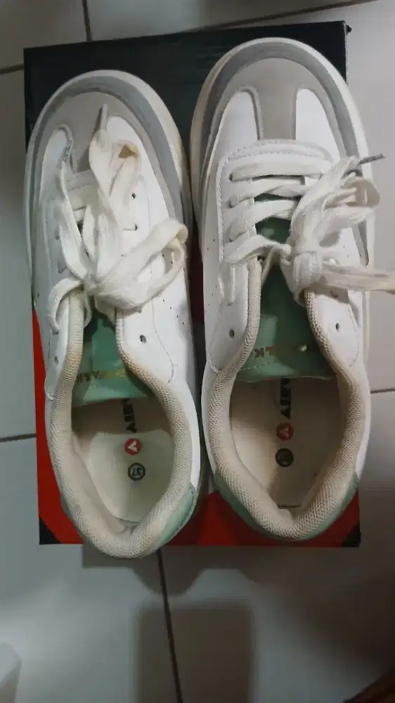 JUAL SEPATU AIRWALK DUSK WOMEN LIFESTYLE white/green