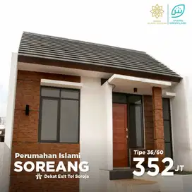 Rumah Nuansa Islami Terdekat Tol Soroja Harga Mulai 300 Jutaan