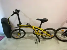DIJUAL SEPEDA ECOSMO ELEMENT BACK TO WORK