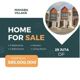 Rumah 2 lantai 500 jutaan di bandung timur dp 29 jutaan