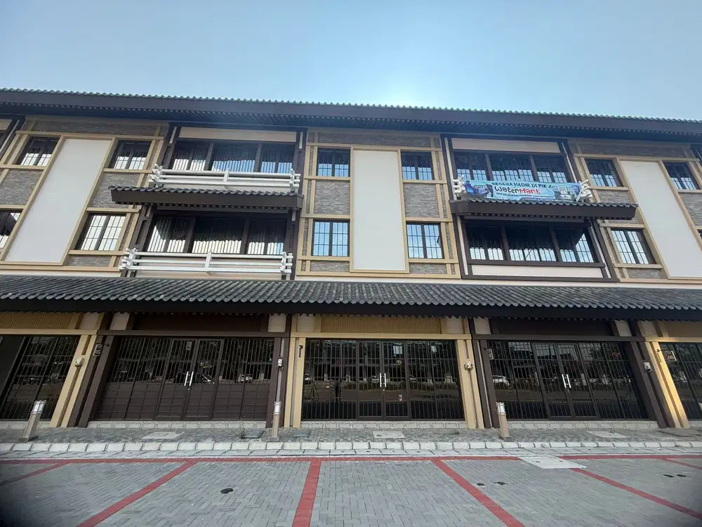 Sewa Ruko Osaka PIK 2 -  Euro Asia 6x10 Boulevard Dua Muka