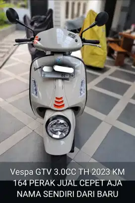 Vespa GTV 3.0cc Matic KM 164 Perak