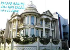 Rumah Mewah Villa gading Indah , kelapa gading Jakara Utara