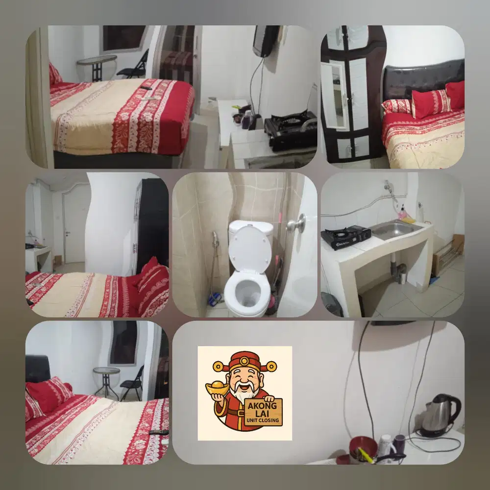 Apartemen Green Bay pluit tipe studio lepas cepat harga mantap