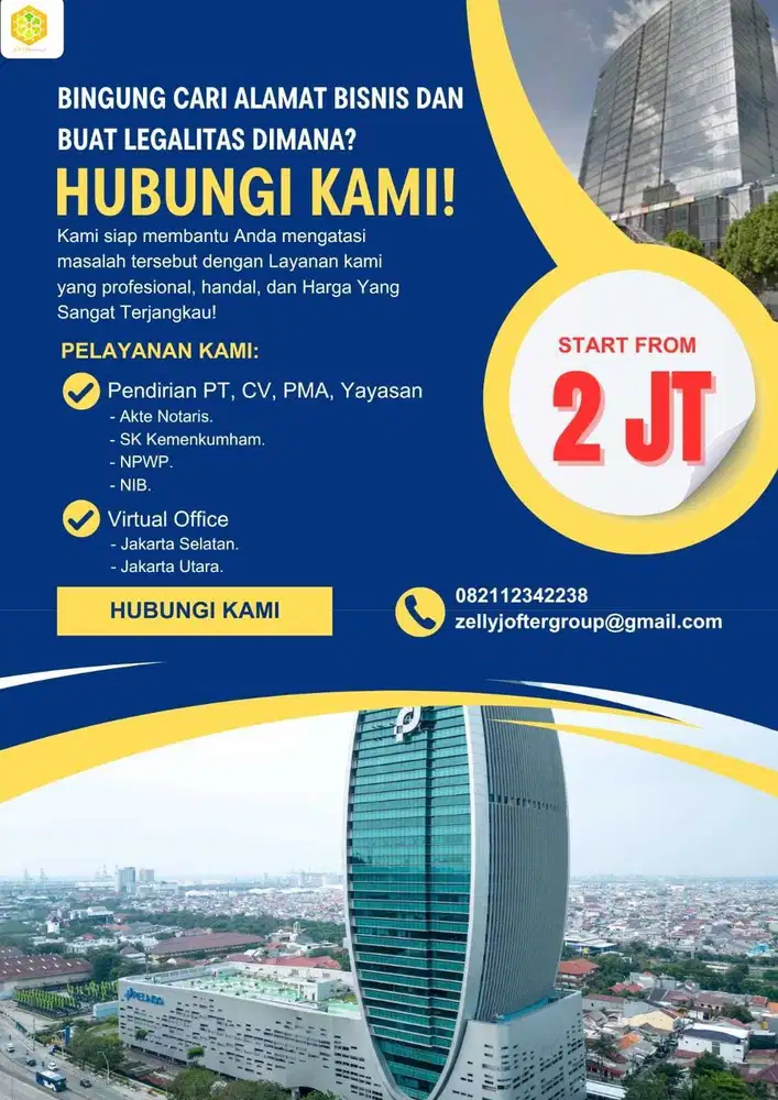 Sewa Virtual Office Dan Legalitas Jofter