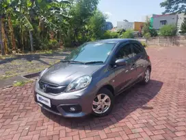 DP MURAH Honda Brio Satya 1.2 E Bensin Matic 2018 Abu-Abu RQ
