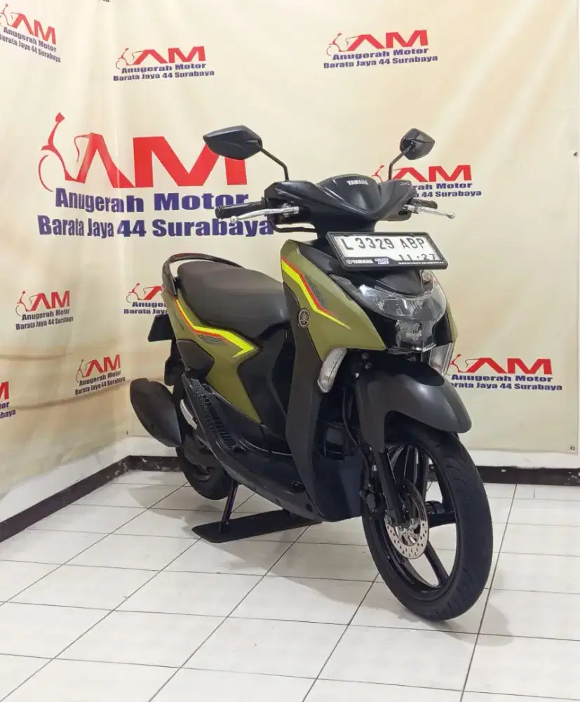 yamaha Gear 125 Tahun 2022 warna Hijau