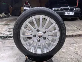 Velg OEM Nissan Serena C24 R15 + Bonus Ban (Untuk Serep)