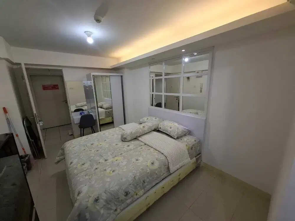 Dijual Apartemen Studio Furnished Sudah SHM - Flamboyan Bassura City