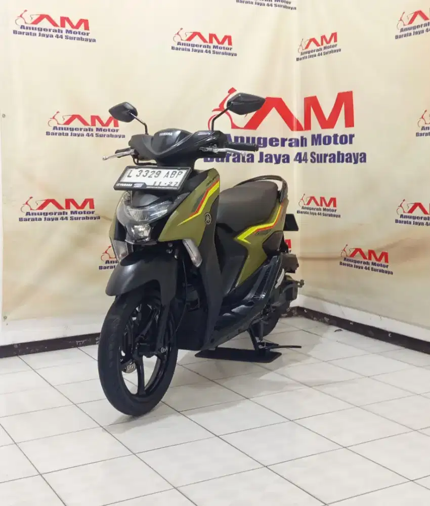 yamaha Gear 125 Tahun 2022 warna Hijau doff