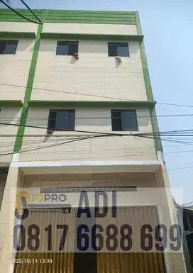 Dijual Ruko Jalan Prima Jaya Tegal Alur 3 Lantai