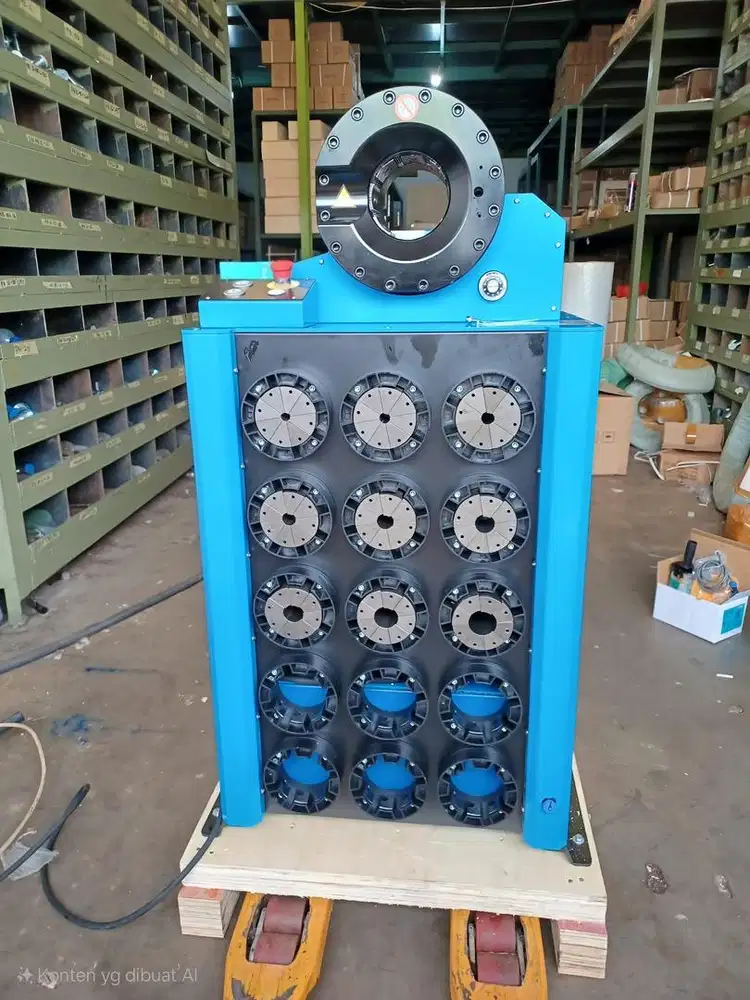 Mesin Press Selang Hidrolik P32E Touch Screen