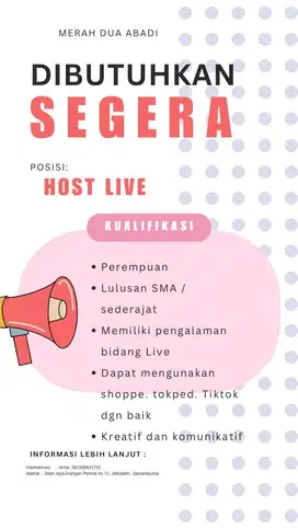 Butuh live streaming