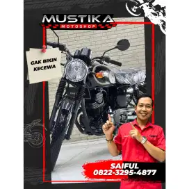 Odo 8rb Istimewa!!Kawasaki W175 SE 2019 N Asli Mulus Murah-Mustika