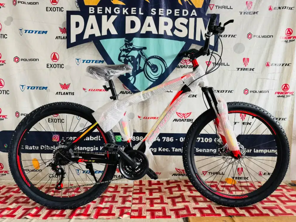 Sepeda Gunung MTB Mazara By Pacific 26 inc murah