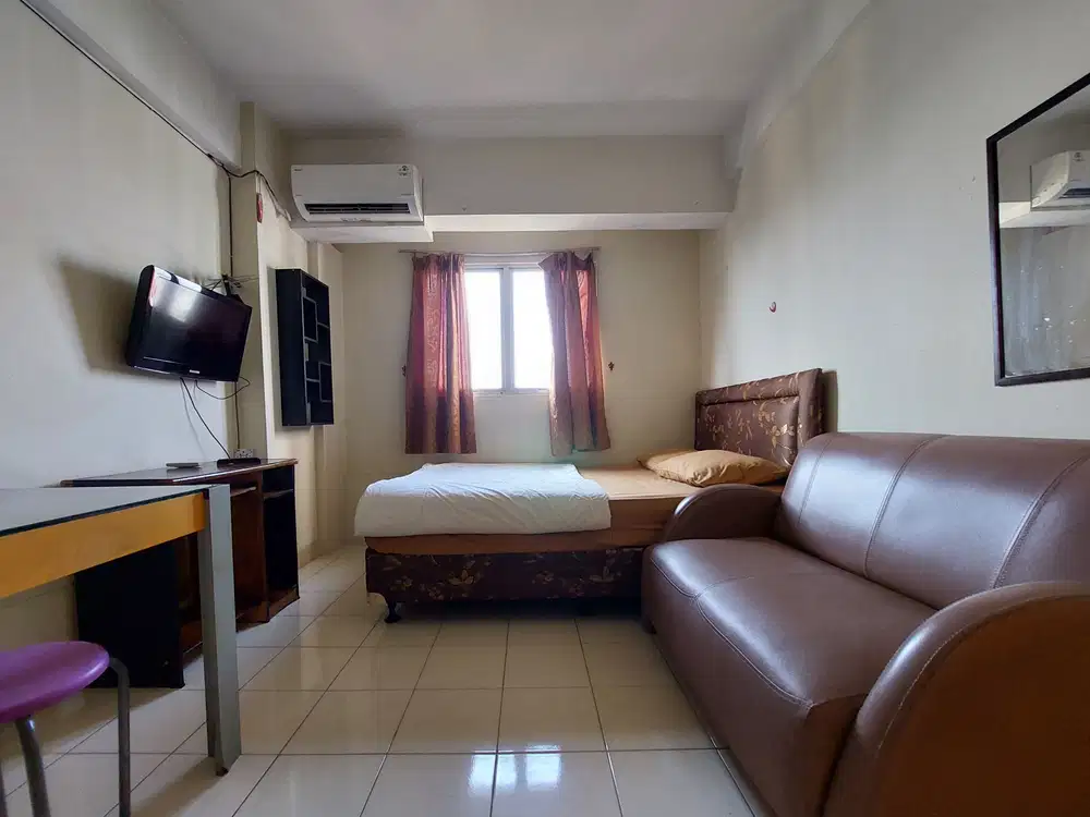 Sewa Studio Bulanan di Jakarta Apartemen Gading Icon Dekat Oak Tower