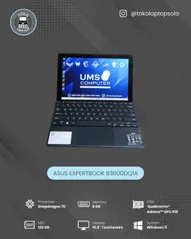 ASUS EXPERTBOOK B3000DQ1A SNAPDRAGON 7C Ram 8GB SSD 128GB