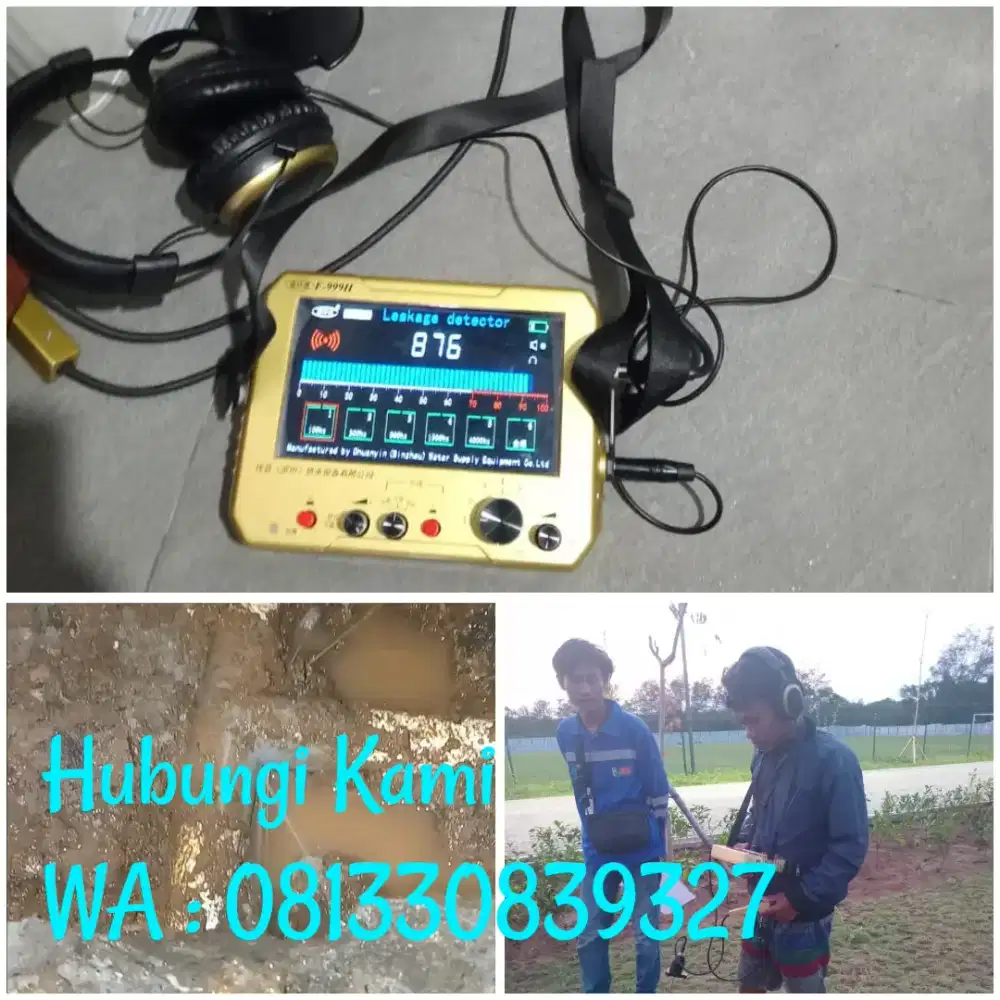 Jasa Deteksi Kebocoran Pipa