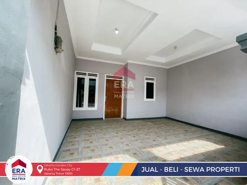 Rumah Minimalis Modern Bebas Banjir Murah Di Pondok Ungu Permai